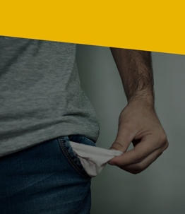 No money in pocket